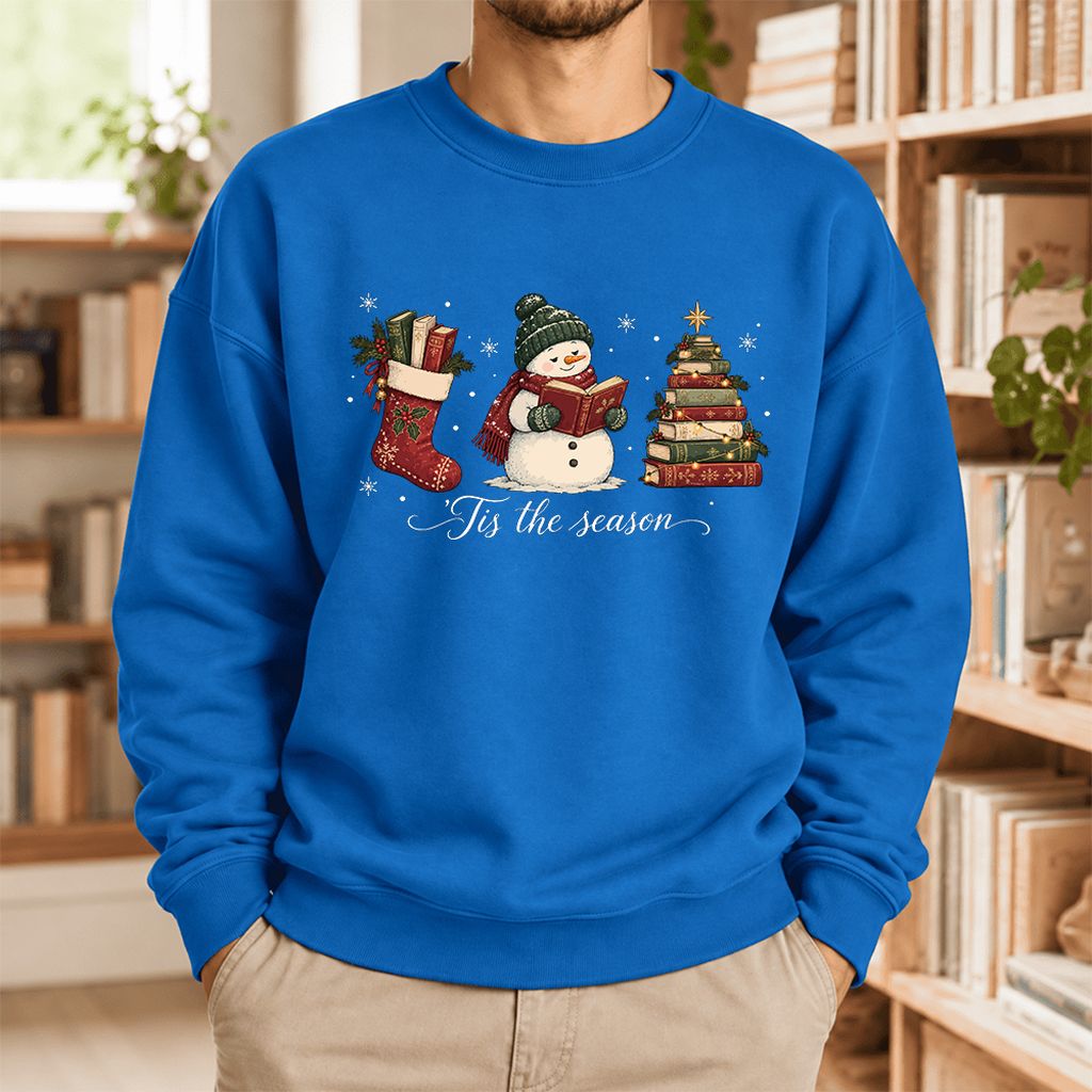 'Tis The Season Softstyle Sweatshirt | Christmas Gift Royal