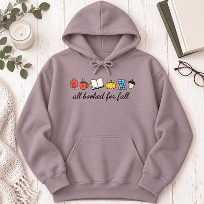 All Booked For Fall Softstyle Hoodie | Cozy Book Lover Gift Paragon