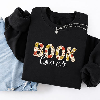 Book Lover Softstyle Sweatshirt | Book Lover Gift Black