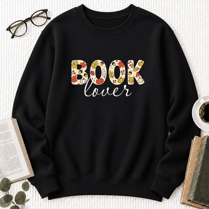 Book Lover Softstyle Sweatshirt | Book Lover Gift Black