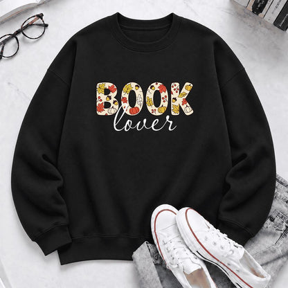 Book Lover Softstyle Sweatshirt | Book Lover Gift Black