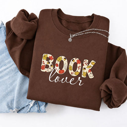 Book Lover Softstyle Sweatshirt | Book Lover Gift Cocoa