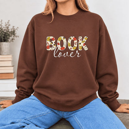 Book Lover Softstyle Sweatshirt | Book Lover Gift Cocoa
