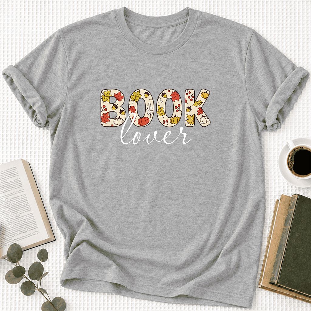 Book Lover Ultra-Soft Cotton T-Shirt | Book Lover Gift Athletic Heather