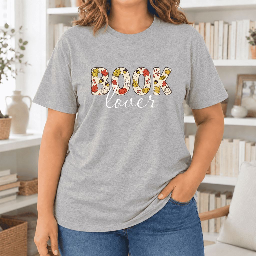 Book Lover Ultra-Soft Cotton T-Shirt | Book Lover Gift Athletic Heather