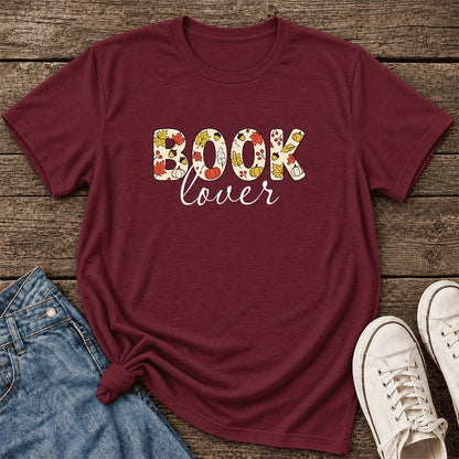 Book Lover Ultra-Soft Cotton T-Shirt | Book Lover Gift Maroon