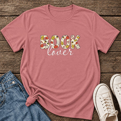 Book Lover Ultra-Soft Cotton T-Shirt | Book Lover Gift Mauve
