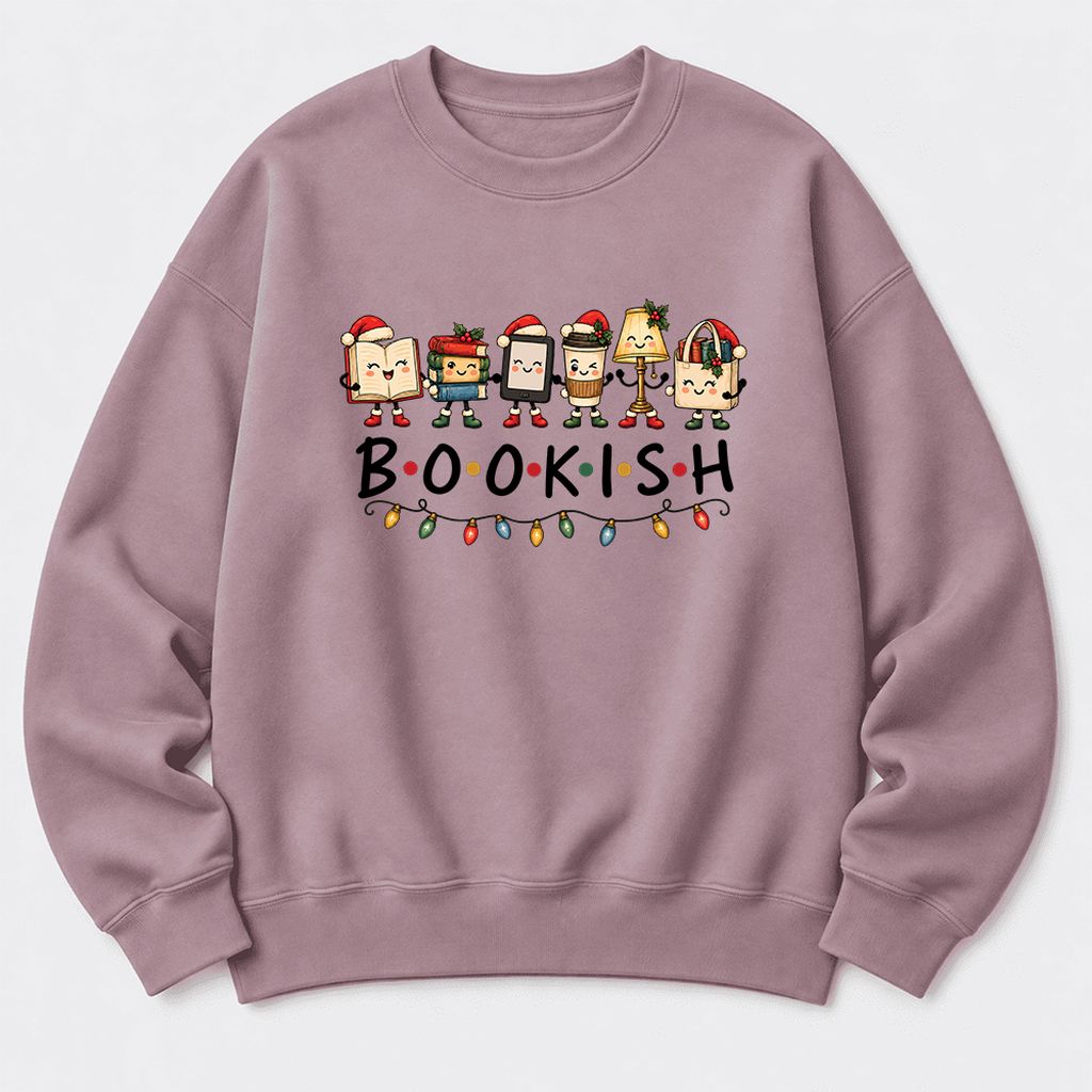 Bookish Things Softstyle Sweatshirt | Christmas Reader Gift Paragon