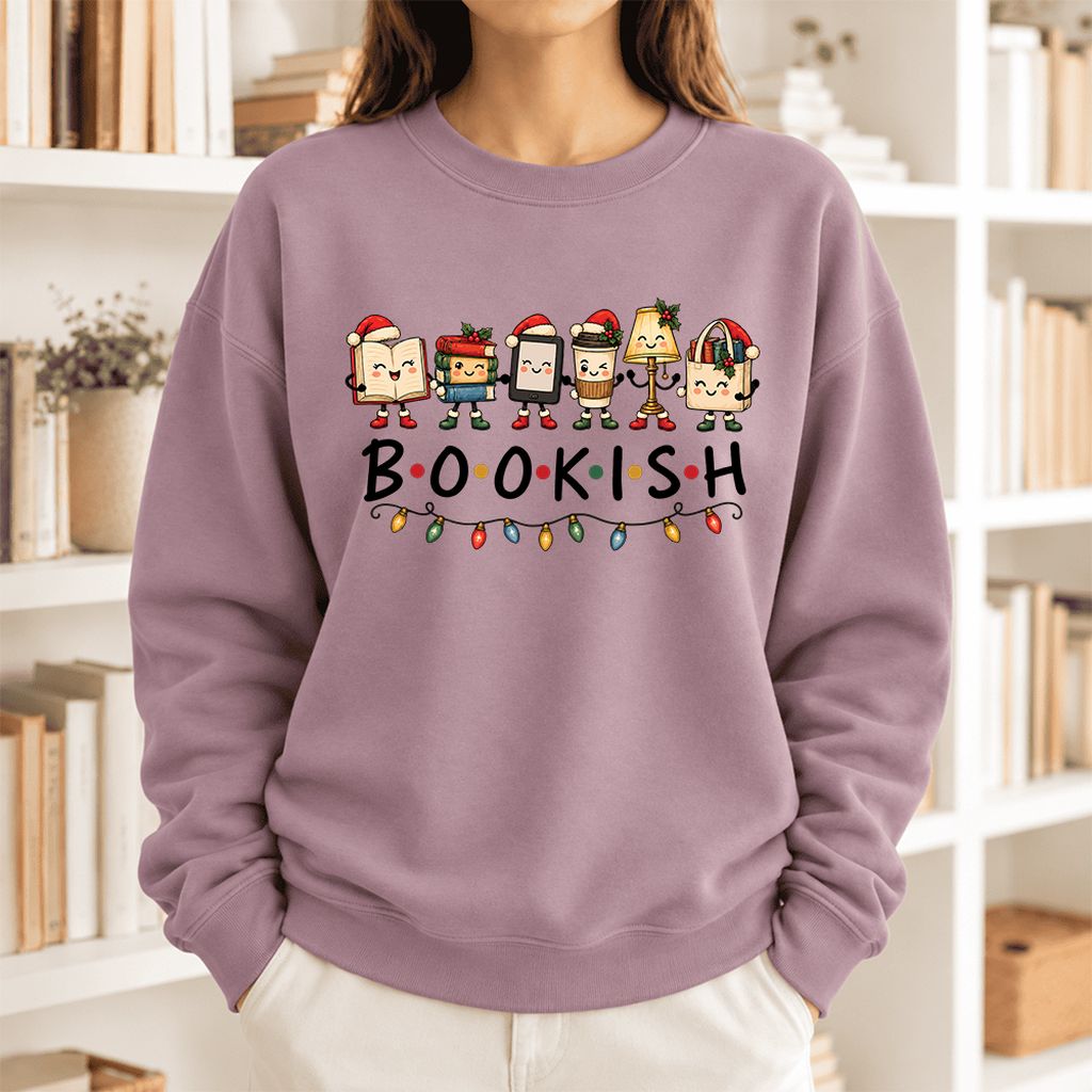 Bookish Things Softstyle Sweatshirt | Christmas Reader Gift Paragon