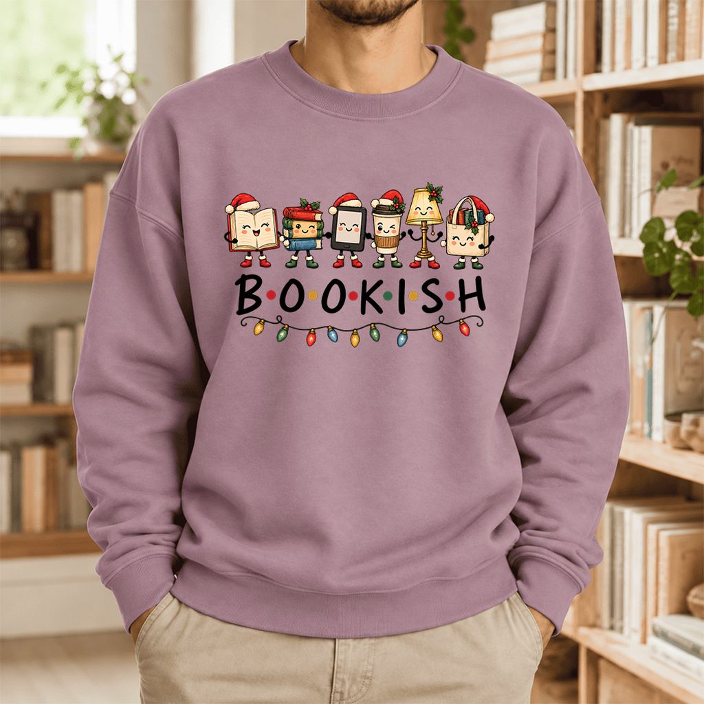 Bookish Things Softstyle Sweatshirt | Christmas Reader Gift Paragon