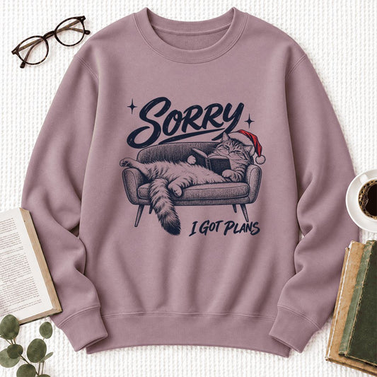 Sorry I Got Plans Softstyle Sweatshirt | Christmas Reader Gift Paragon
