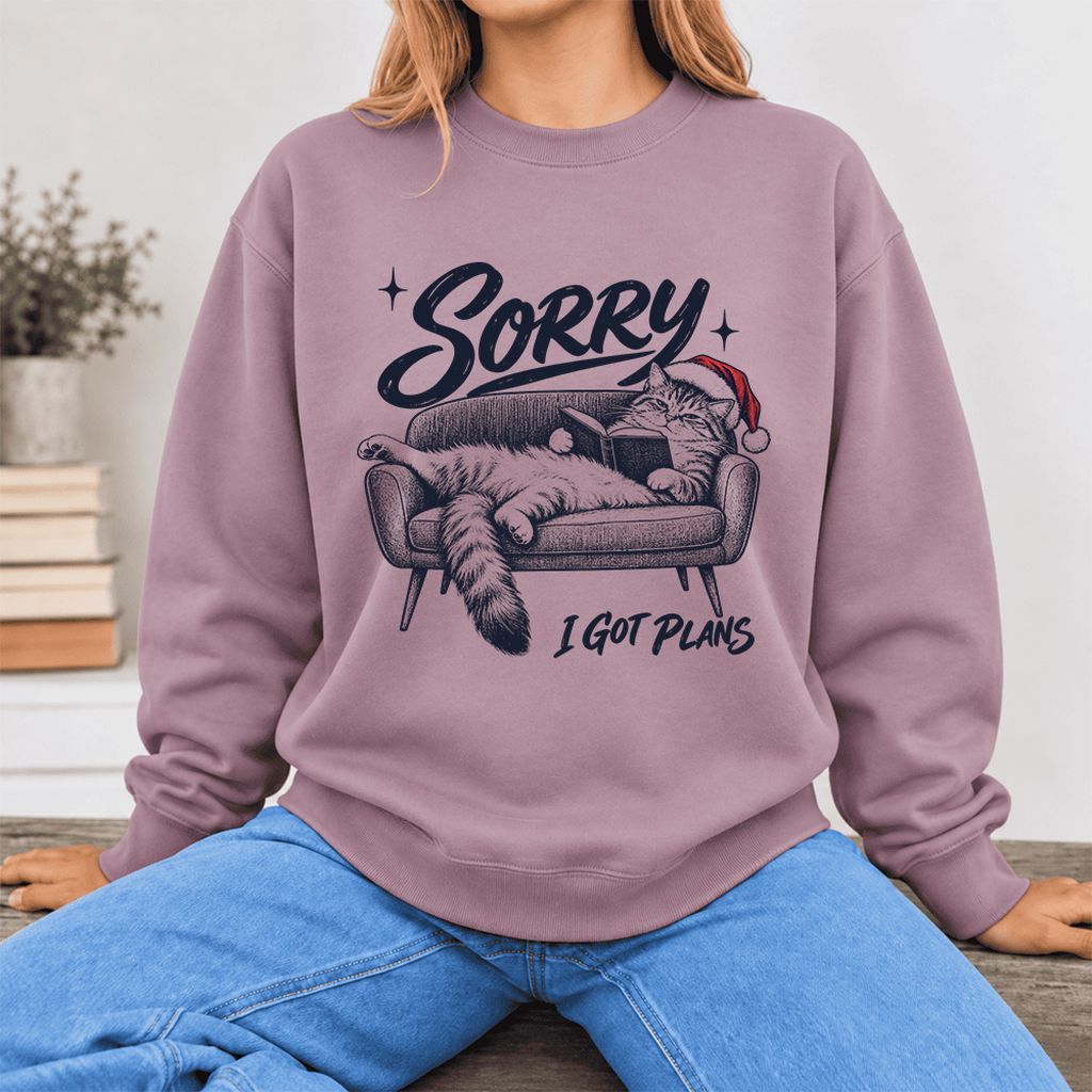 Sorry I Got Plans Softstyle Sweatshirt | Christmas Reader Gift Paragon