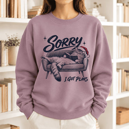 Sorry I Got Plans Softstyle Sweatshirt | Christmas Reader Gift Paragon