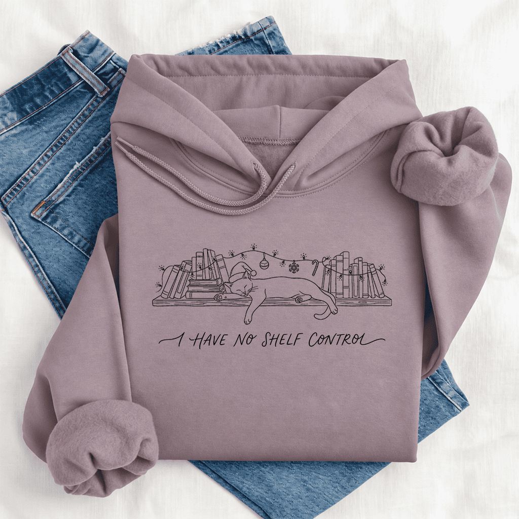 I Have No Shelf Control Softstyle Hoodie | Christmas Book Lover Gift Paragon