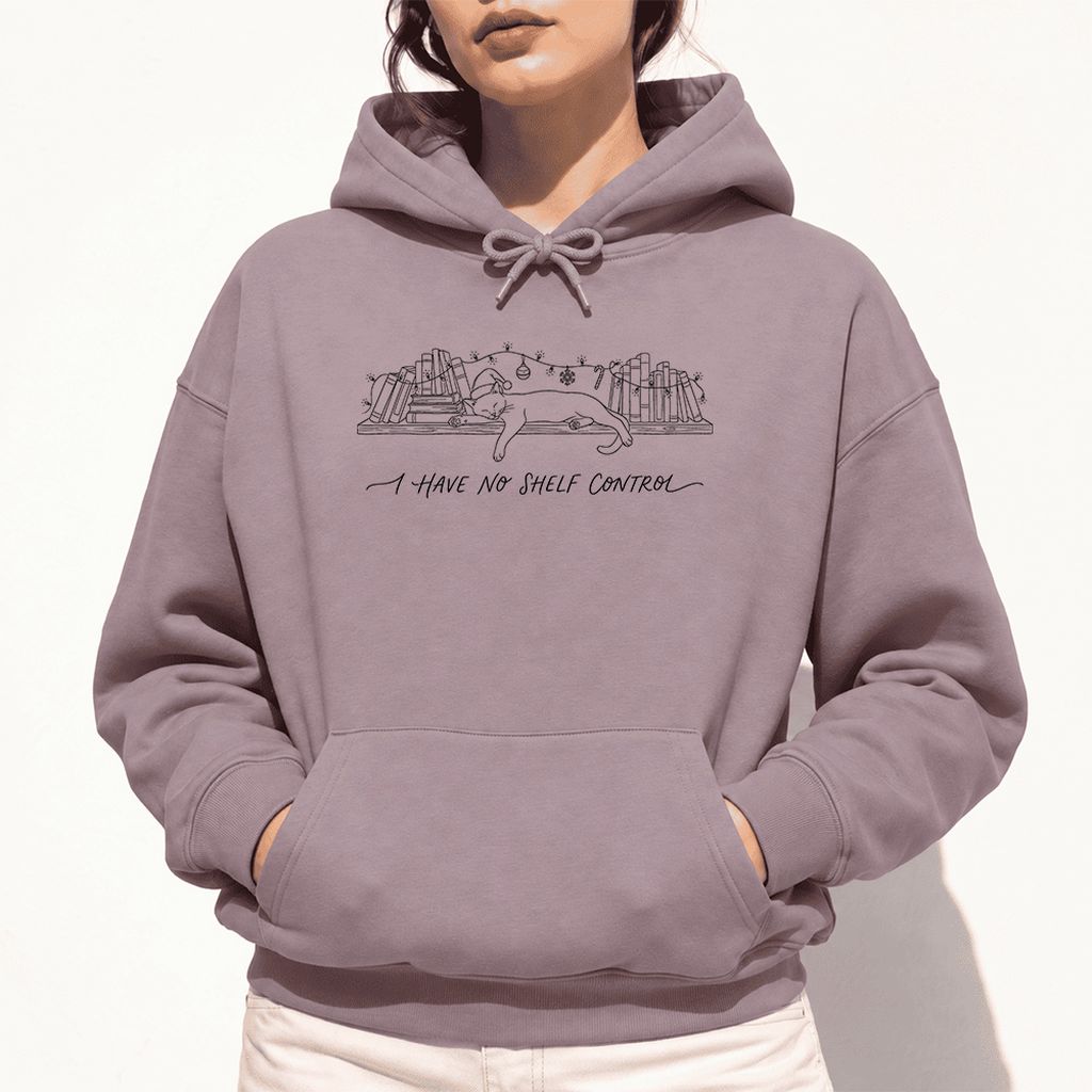 I Have No Shelf Control Softstyle Hoodie | Christmas Book Lover Gift Paragon