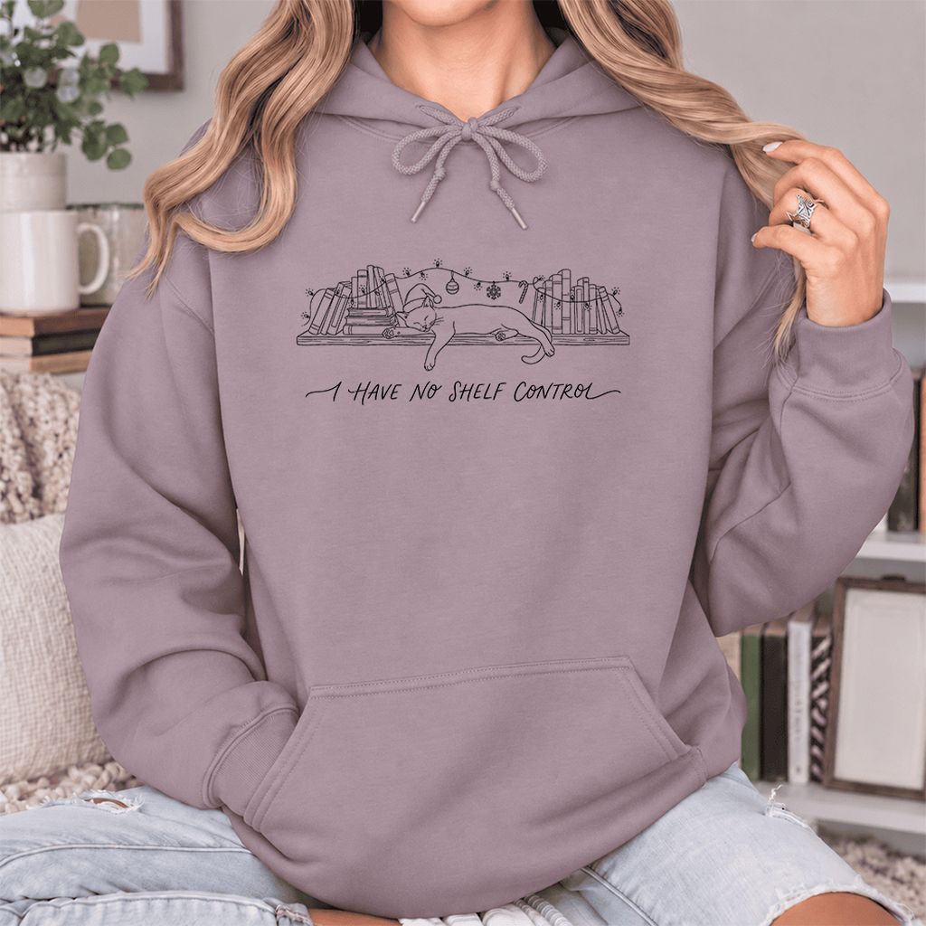 I Have No Shelf Control Softstyle Hoodie | Christmas Book Lover Gift Paragon