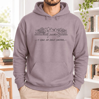 I Have No Shelf Control Softstyle Hoodie | Christmas Book Lover Gift Paragon