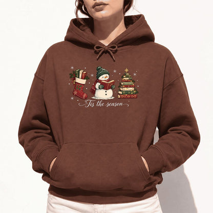 'Tis The Season Softstyle Hoodie | Christmas Gift Cocoa