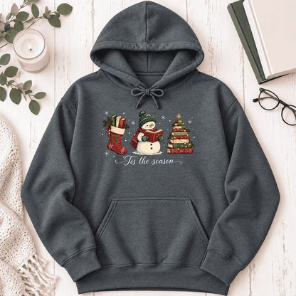 'Tis The Season Softstyle Hoodie | Christmas Gift Dark Heather