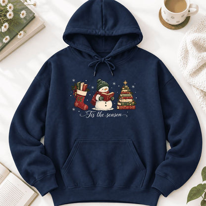 'Tis The Season Softstyle Hoodie | Christmas Gift Navy