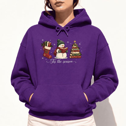 'Tis The Season Softstyle Hoodie | Christmas Gift Purple