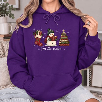 'Tis The Season Softstyle Hoodie | Christmas Gift Purple