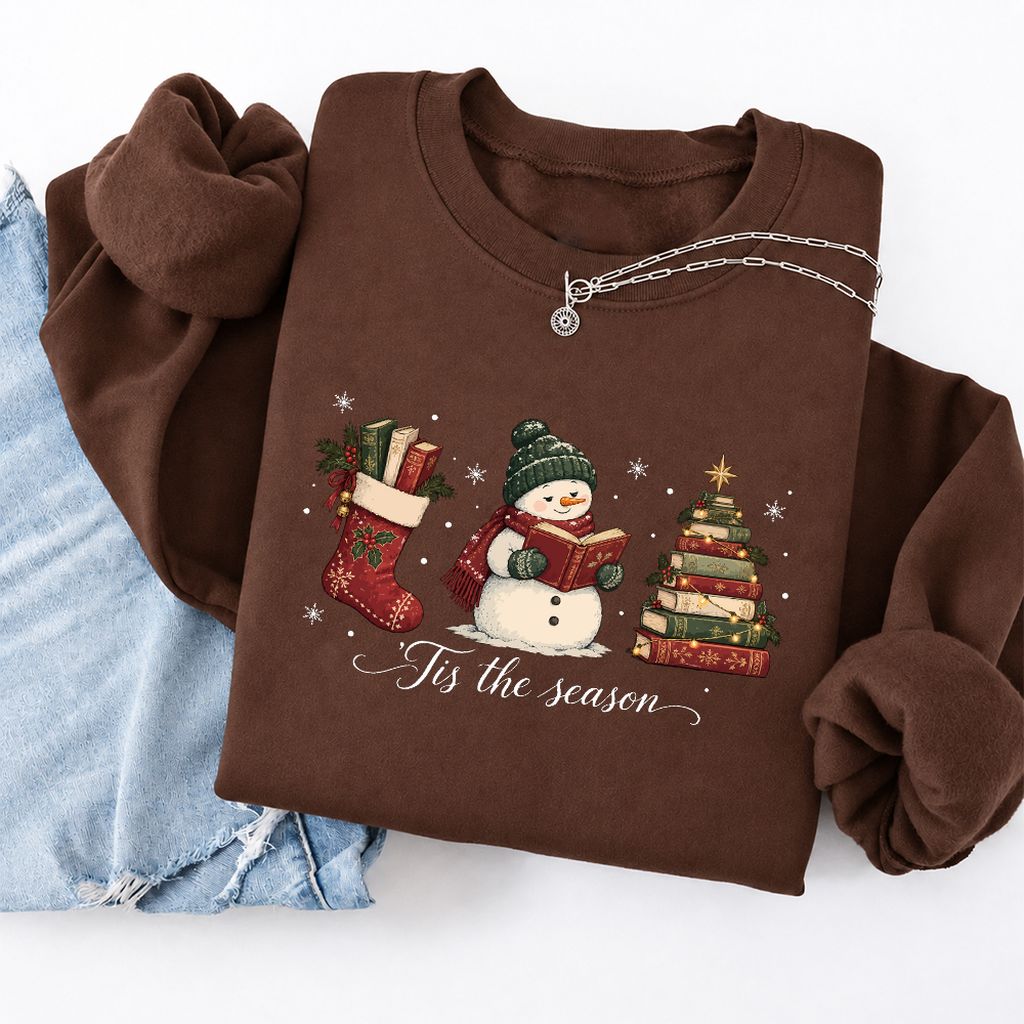 'Tis The Season Softstyle Sweatshirt | Christmas Gift Cocoa