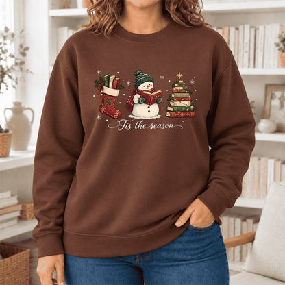 'Tis The Season Softstyle Sweatshirt | Christmas Gift Cocoa