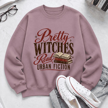 Pretty Witches Read Urban Fiction Softstyle Sweatshirt | Bold Book Lover Gift Paragon