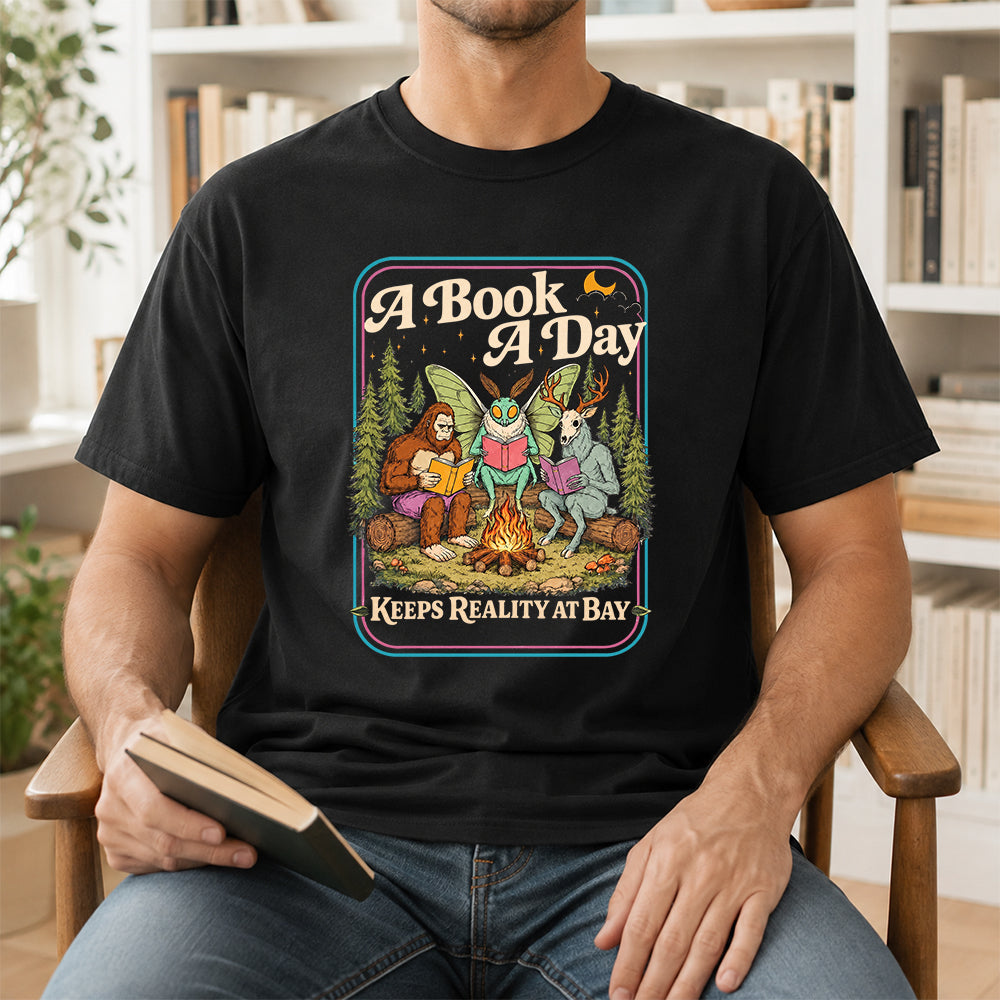 Cryptid Book Club Softstyle T-Shirt | Book Lover Gift Black