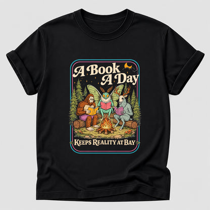 Cryptid Book Club Softstyle T-Shirt | Book Lover Gift Black