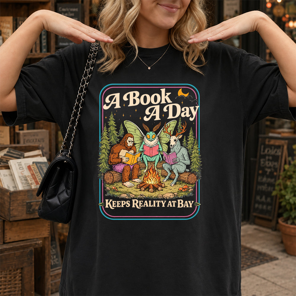 Cryptid Book Club Softstyle T-Shirt | Book Lover Gift Black