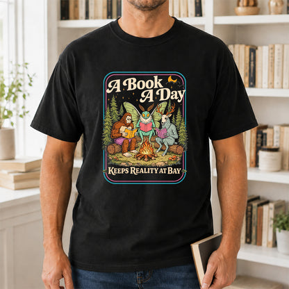 Cryptid Book Club Softstyle T-Shirt | Book Lover Gift Black