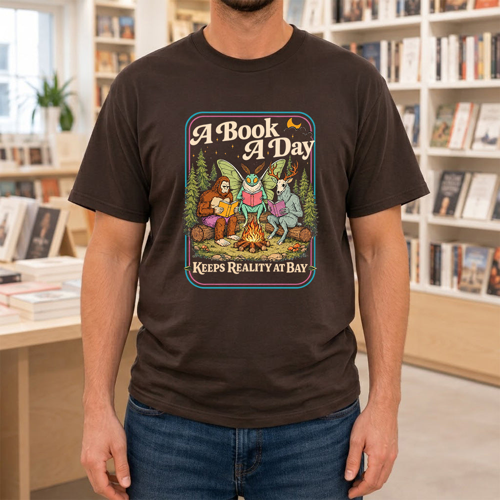 Cryptid Book Club Softstyle T-Shirt | Book Lover Gift Dark Chocolate
