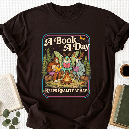 Cryptid Book Club Softstyle T-Shirt | Book Lover Gift Dark Chocolate