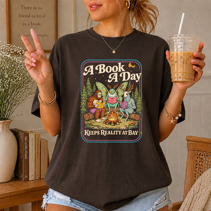 Cryptid Book Club Softstyle T-Shirt | Book Lover Gift Dark Chocolate
