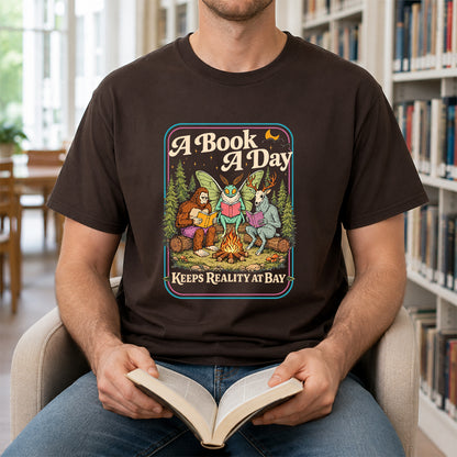 Cryptid Book Club Softstyle T-Shirt | Book Lover Gift Dark Chocolate