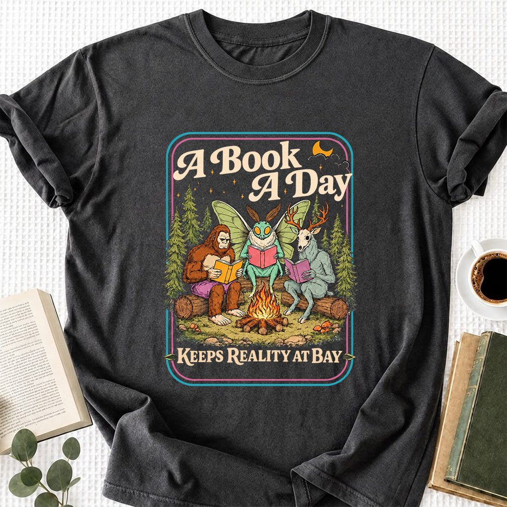 Cryptid Book Club Softstyle T-Shirt | Book Lover Gift Dark Heather