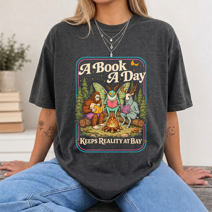 Cryptid Book Club Softstyle T-Shirt | Book Lover Gift Dark Heather