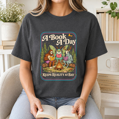 Cryptid Book Club Softstyle T-Shirt | Book Lover Gift Dark Heather