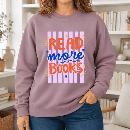 Read More Books Softstyle Sweatshirt | Reader Gift Paragon