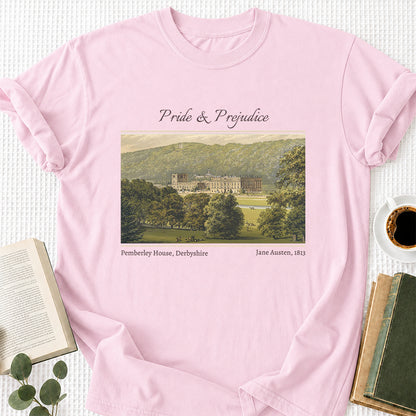 Pride And Prejudice Softstyle T-Shirt | Book Lover Gift Light Pink