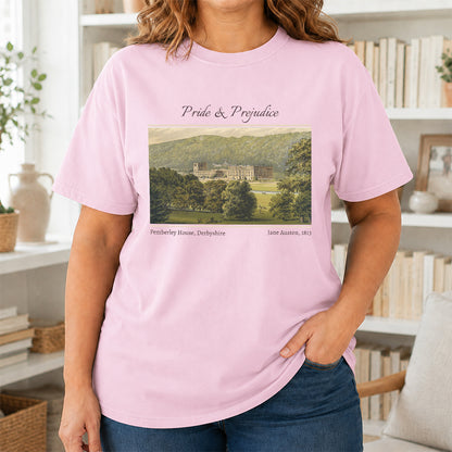Pride And Prejudice Softstyle T-Shirt | Book Lover Gift Light Pink