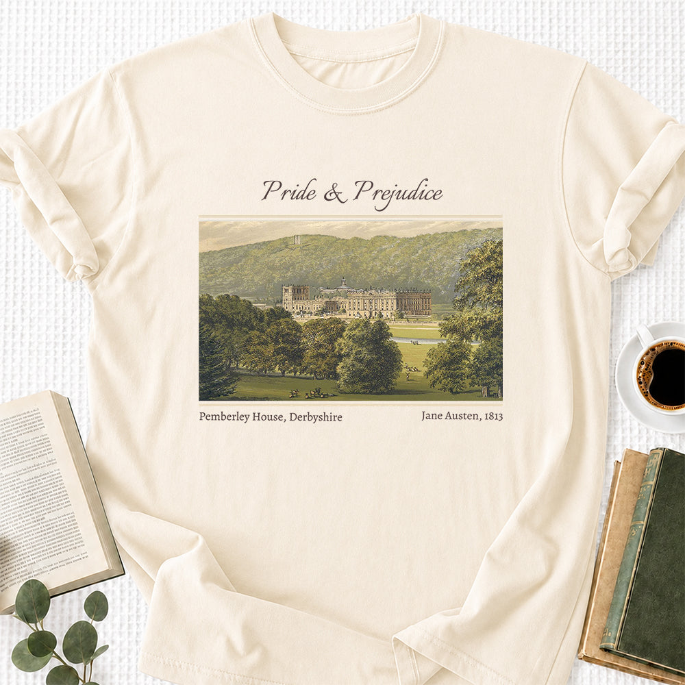Pride And Prejudice Softstyle T-Shirt | Book Lover Gift Natural