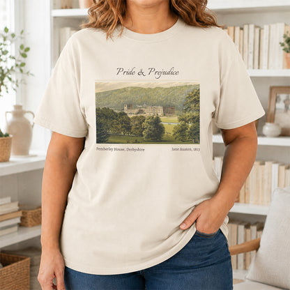 Pride And Prejudice Softstyle T-Shirt | Book Lover Gift Natural