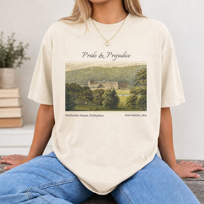 Pride And Prejudice Softstyle T-Shirt | Book Lover Gift Natural