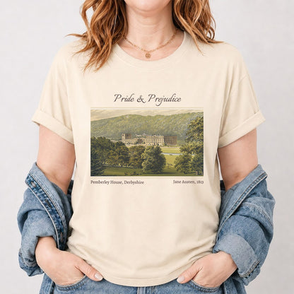 Pride And Prejudice Softstyle T-Shirt | Book Lover Gift Natural