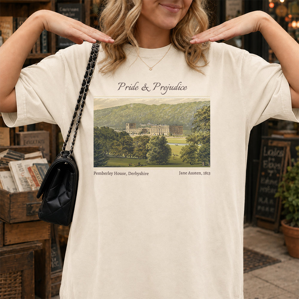 Pride And Prejudice Softstyle T-Shirt | Book Lover Gift Natural