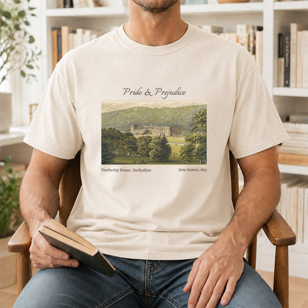 Pride And Prejudice Softstyle T-Shirt | Book Lover Gift Natural