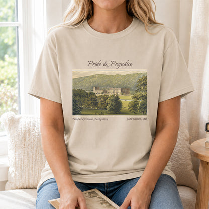 Pride And Prejudice Softstyle T-Shirt | Book Lover Gift Sand